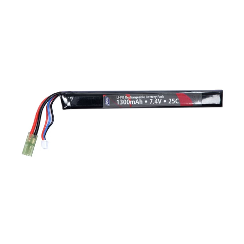 Lipo 1300mAh 7.4V 25C Stick Tamiya - ASG
