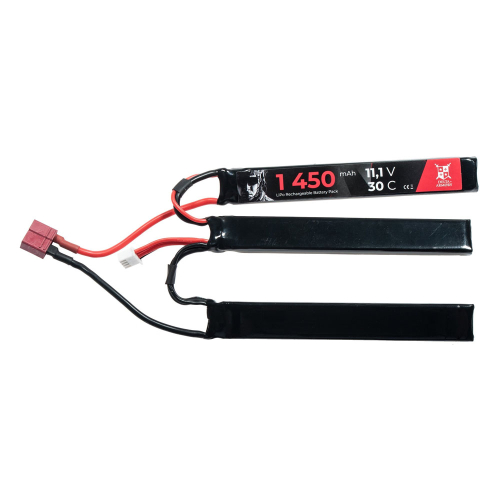 Lipo 1450mAh 11.1v 3S 30C Deans - Delta Armory