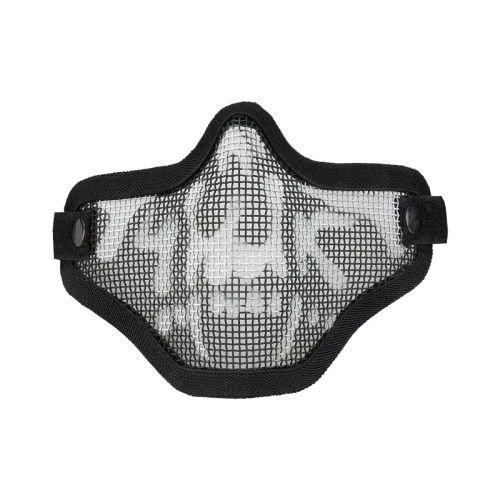 Maska typu stalker czarna z czaszką - GFC