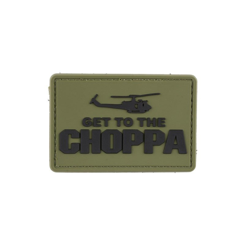 Naszywka Get To The Choppa 3D - GFC