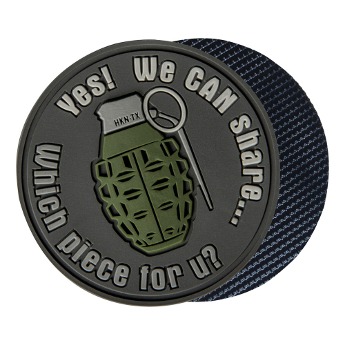 Naszywka We Can Share 3D PVC - Helikon