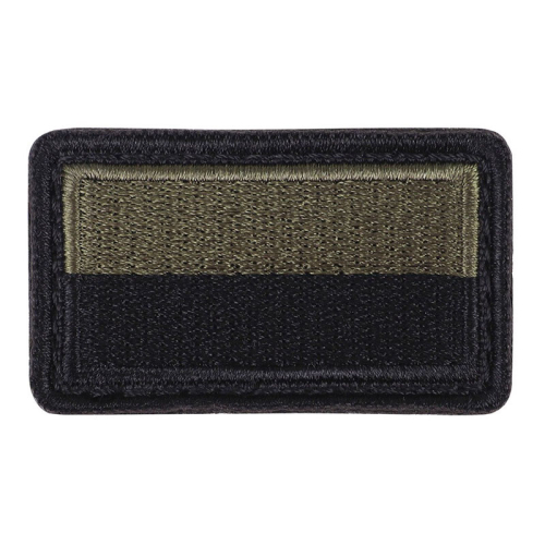 Naszywka flaga Polski zgaszona na rzep - Dominator