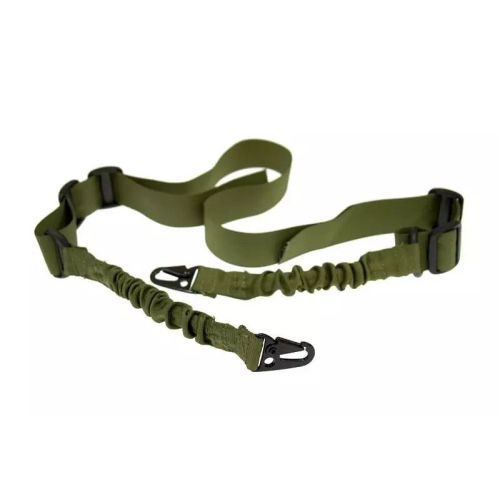 Pas 2 punktowy bungee oliwkowy- GFC