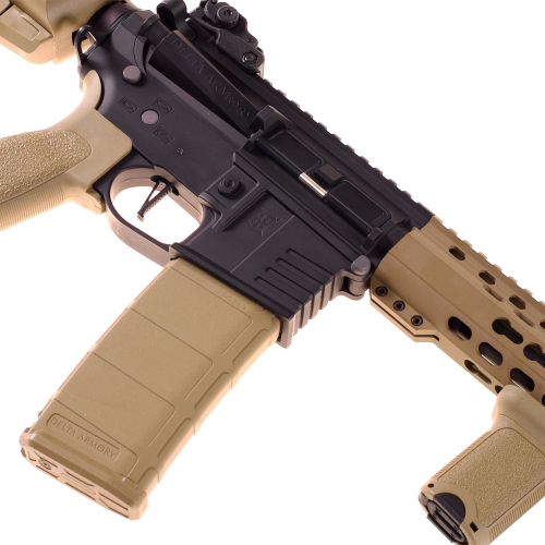 eplika karabinka AR15 SilentOps DMR Alpha Half Tan - Delta Armory