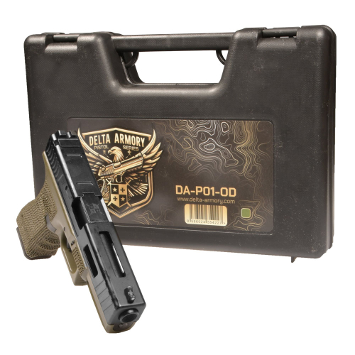 Replika pistoletu P01 Green Gas Oliwkowy - Delta Armory