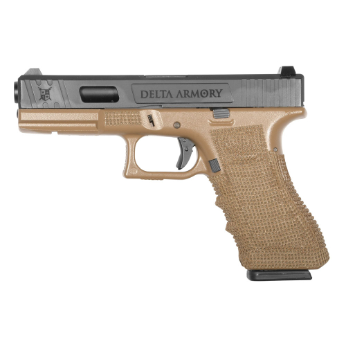 Replika pistoletu P02 Green Gas Tan - Delta Armory