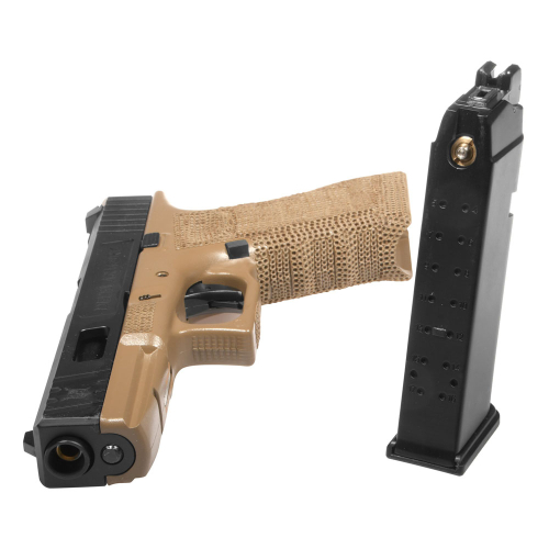 Replika pistoletu P02 Green Gas Tan - Delta Armory