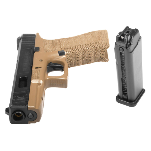 Replika pistoletu P02 Green Gas Tan - Delta Armory