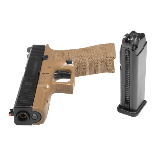 Replika pistoletu P04 Green Gas Tan - Delta Armory
