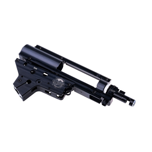 Szkielet Gearboxa dwudzielny V2 z komorą Hop-Up CNC 8mm QSC - Retro Arms