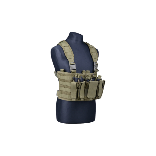 Kamizelka taktyczna Scout Chest Rig oliwkowa - GFC