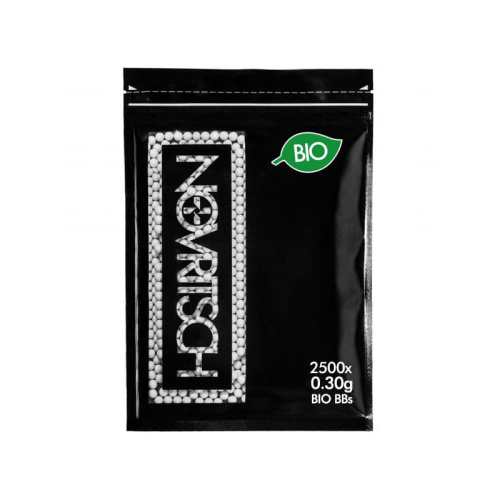 Kulki BIO 0.30g białe 0,75kg. 2500szt. - Novritsch