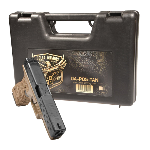 Replika pistoletu P05 Green Gas Tan - Delta Armory