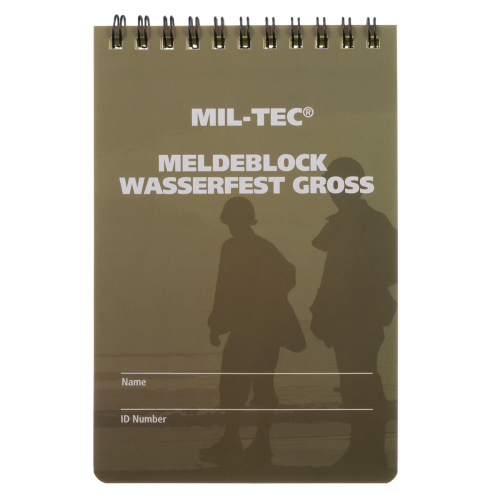 Notes wodoodporny 10 x 15 cm - Mil-Tec