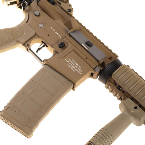 Replika karabinka AR15 RIS Alpha Full Tan - Delta Armory