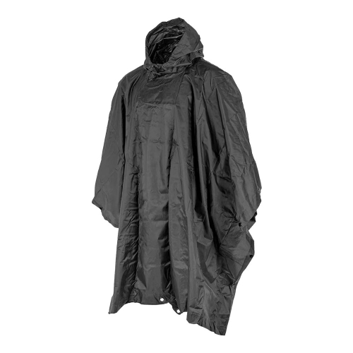 Ponczo ripstop czarne - Texar