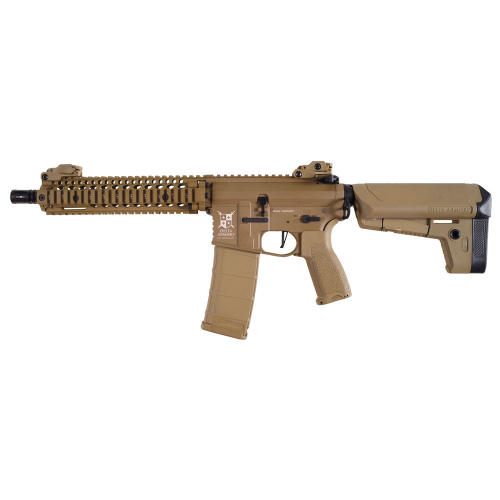 Replika karabinka AR15 MK18 Full Tan Alpha - Delta Armory