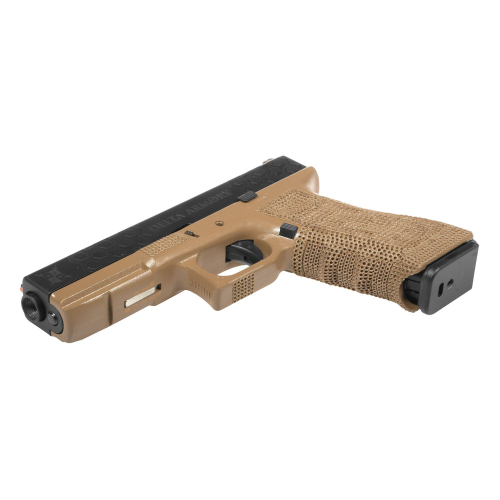 Replika pistoletu P03 Green Gas Tan - Delta Armory