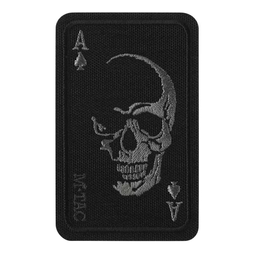 Naszywka Face of War (Haft) czarna - M-Tac