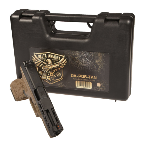 Replika pistoletu P06 Green Gas Tan - Delta Armory