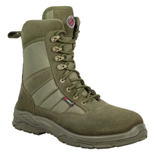 Buty z zamkiem DXB oliwkowe - Sibeza