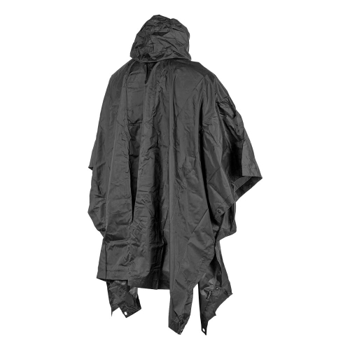 Ponczo ripstop czarne - Texar