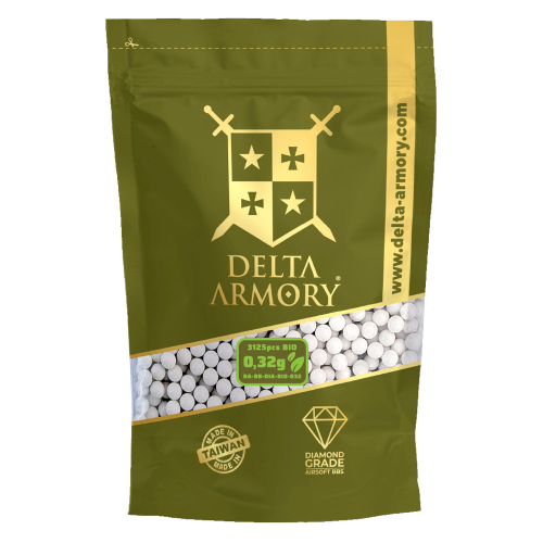 Kulki Diamond BIO 0.32g 3120szt. 1kg - Delta Armory