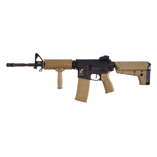 Replika karabinka AR15 RIS Bravo Half Tan - Delta Armory