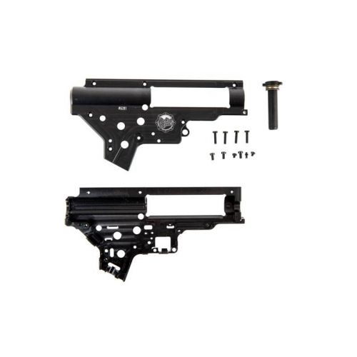 Szkielet gearboxa v2 8mm CNC QSC SR25 - Retro Arms
