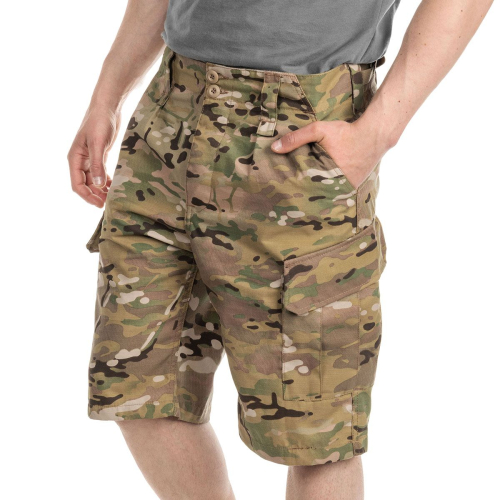 Spodnie WZ10 krótkie mc camo - Texar