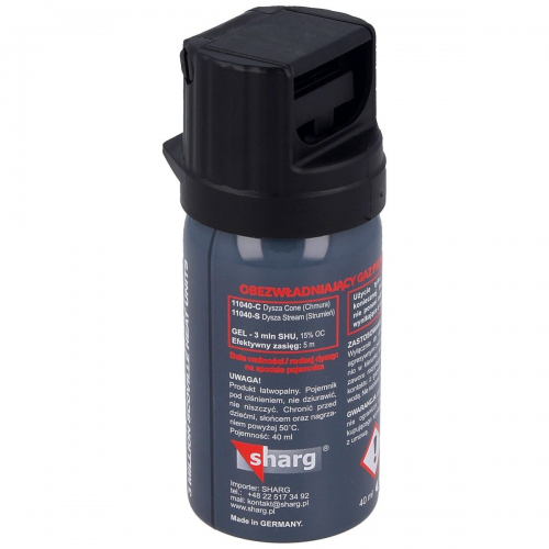 Gaz pieprzowy Graphit żel stożek 40ml - Red Pepper